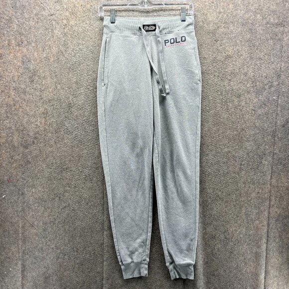 Polo Ralph Lauren Pajama Pants Mens Small Gray Sleepwear Fleece Jogger Fleece - Picture 1 of 10